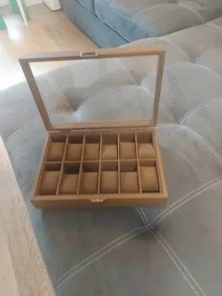 Scatola porta orologi 12 posti