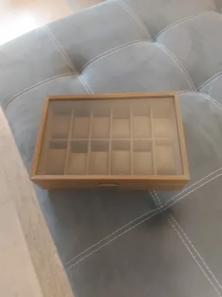 Scatola porta orologi 12 posti