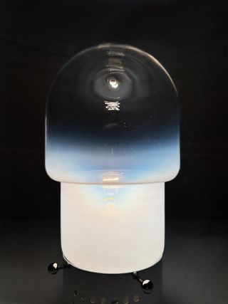 Lampada da tavolo Carlo Nason per Mazzega, anni '70 Italia