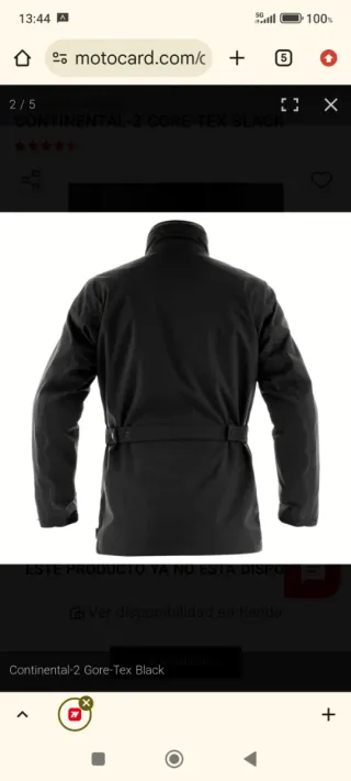 Chaqueta Dainese Continental y Air Frame