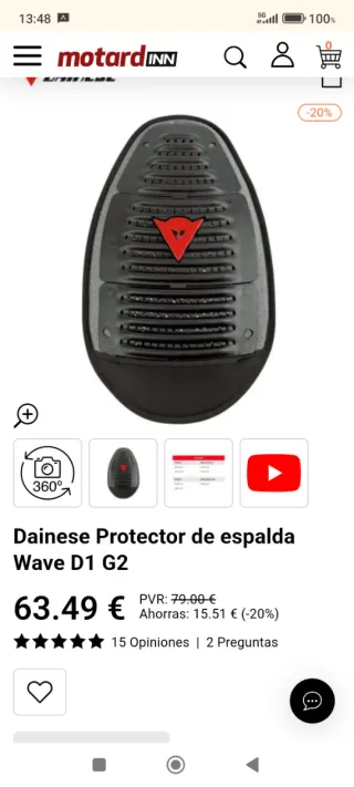 Chaqueta Dainese Continental y Air Frame