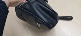 Cartera de mano Lois negra y gris