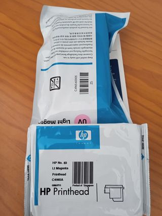 Cabezal HP 83 Light Magenta Original Nuevo