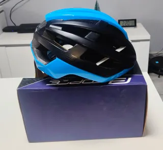Casco Bicicleta FORCE LYNX L-XL Azul/Negro