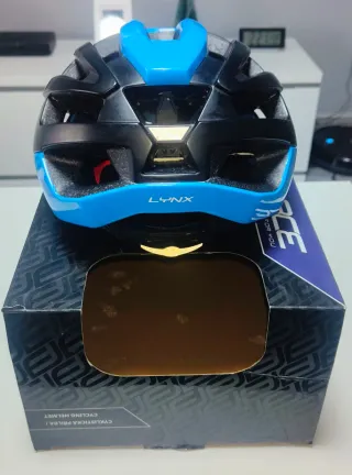 Casco Bicicleta FORCE LYNX L-XL Azul/Negro