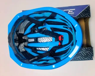 Casco Bicicleta FORCE LYNX L-XL Azul/Negro