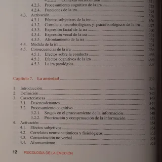 Psicología de la Emoción