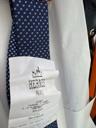 Corbata Hermes Original - Nueva