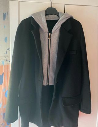 Giacca donna con felpa zip