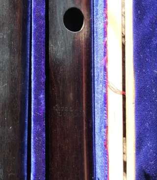 Flauta travesera madera 1850