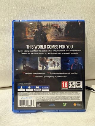 PS4 500GB + Mando + Juego Days Gone