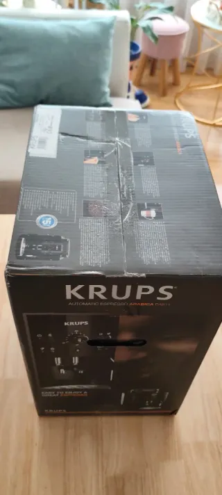 Cafetera Krups Arabica EA811 Superautomática