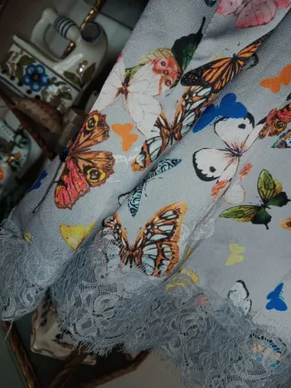 2 Tops Verano Mariposas Talla Única