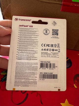 Pendrive 512GB Transcend JetFlash 920 USB 3.2