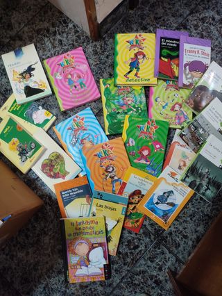 LOTE DE LIBROS INFANTIL Y JUVENIL