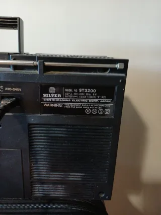 Radio Casete Silver ST3200