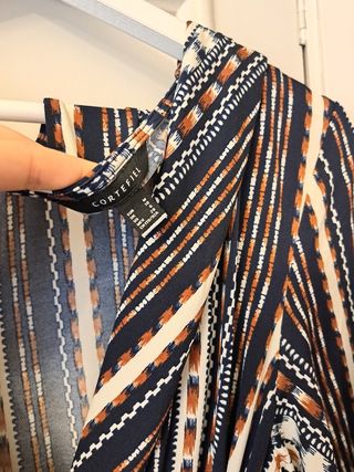 Traje tipo mono estampado