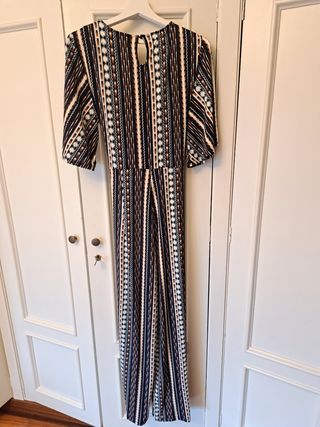 Traje tipo mono estampado