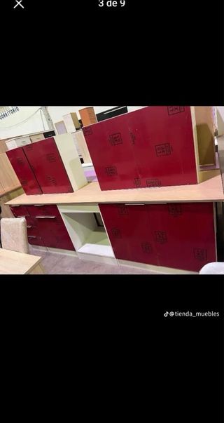 Muebles de Cocina Madera y Metal