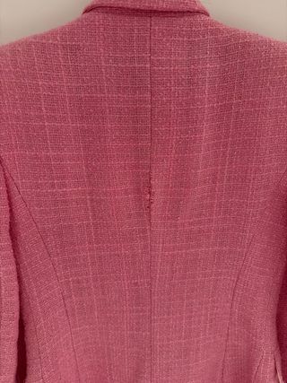 Blazer Tweed rosa