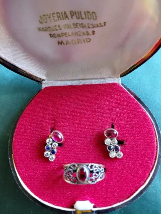 Conjunto Joyas Oro Laminado 14kl Vintage