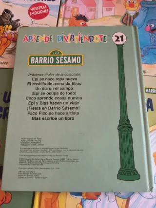 Lote Libros Infantiles Barrio Sésamo