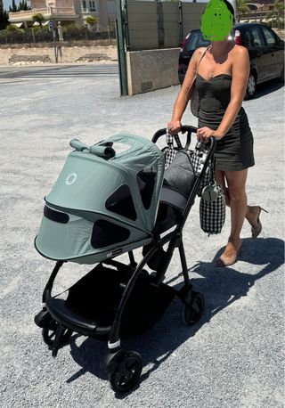 Capota Bugaboo Verano Verde Grisáceo