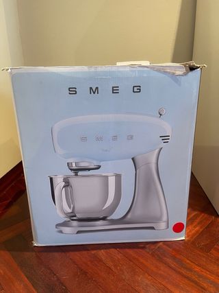 Robot de cocina Smeg rojo Completamente Nuevo