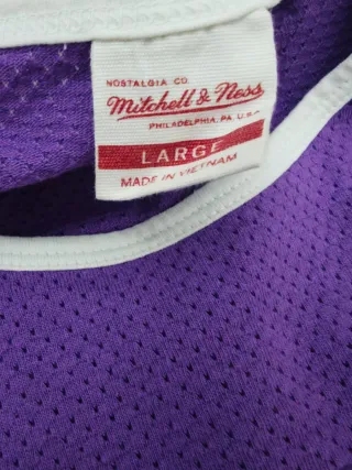 Camiseta Toronto Raptors Morada y Roja NBA