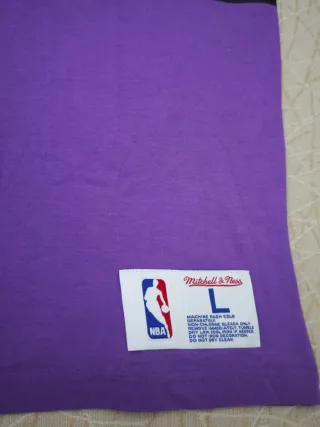 Camiseta Toronto Raptors Morada y Roja NBA