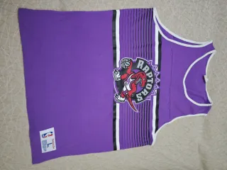 Camiseta Toronto Raptors Morada y Roja NBA