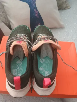 Zapatillas Nike Pegasus 4 Trail Verde/negro