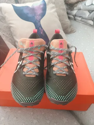 Zapatillas Nike Pegasus 4 Trail Verde/negro