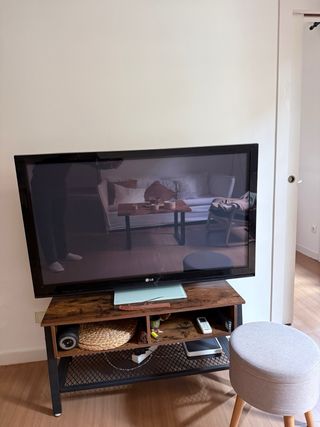 Televisión LG Negra