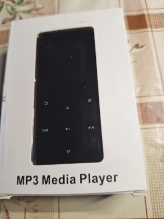 Reproductor MP3 Táctil Negro