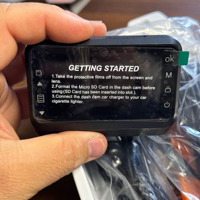 Dash Cam 4K WiFi Dual + App + 64GB