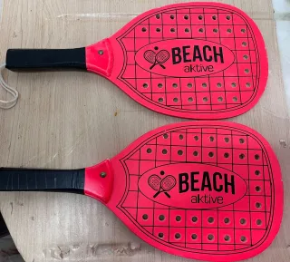 Palas de playa madera Active Beach (2 unidades)