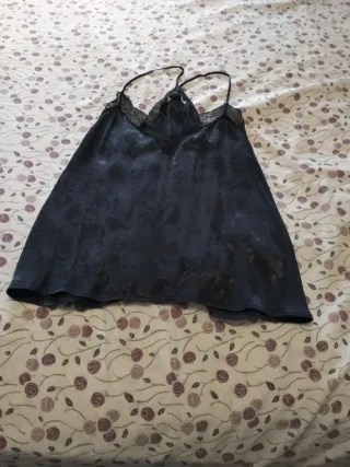 Lencero azul con encaje.muy bonito