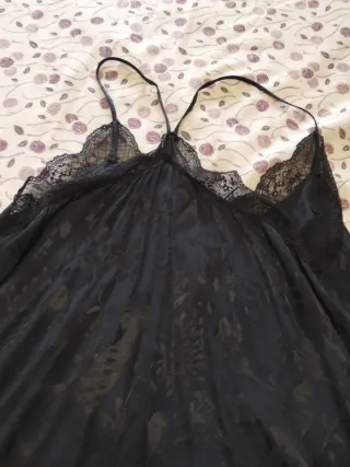 Lencero azul con encaje.muy bonito