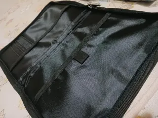 Porta oggetti in nylon nero