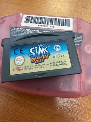 Game Boy Advance Fucsia Modelo AGB-001