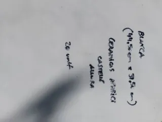 Restos de porcelana para pared