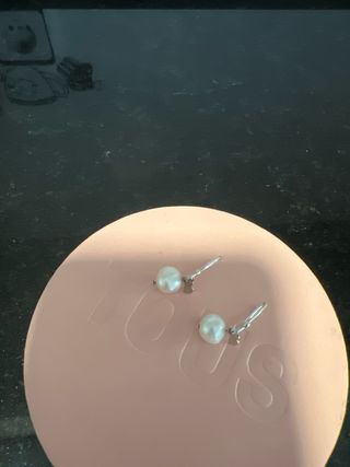 Pendientes Tous Perla y Plata