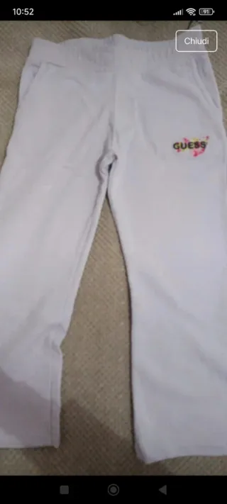 Pantaloni Guess bambina 6 anni garzati