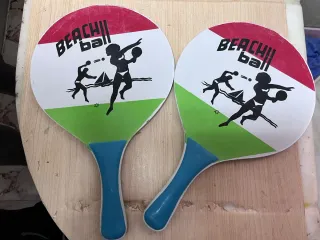 Palas de playa nuevas