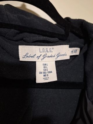 Cazadora plumífero talla L