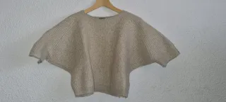 Jersey Massimo Dutti Beige Mujer