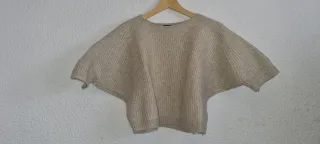 Jersey Massimo Dutti Beige Mujer