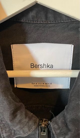 Chaqueta Bershka gris mujer