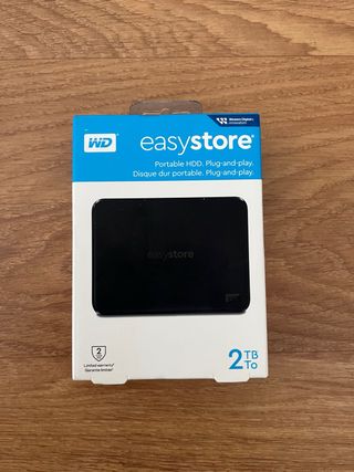 WD Easystore 2TB HDD Portátil